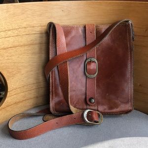 Patricia Nash Italian Leather Crossbody Bag